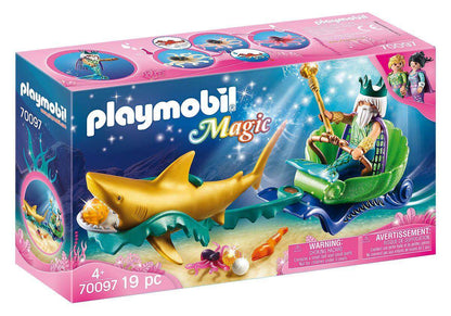 PLAYMOBIL® 70097 Magic Meereskönig mit Haikutsche