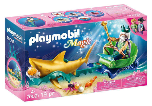 PLAYMOBIL® 70097 Magic Meereskönig mit Haikutsche