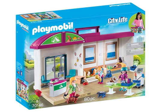 PLAYMOBIL® 70146 City Life Mitnehm-Tierklinik