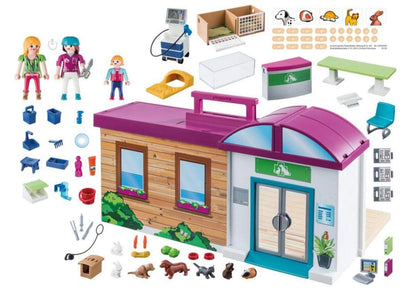 PLAYMOBIL® 70146 City Life Mitnehm-Tierklinik