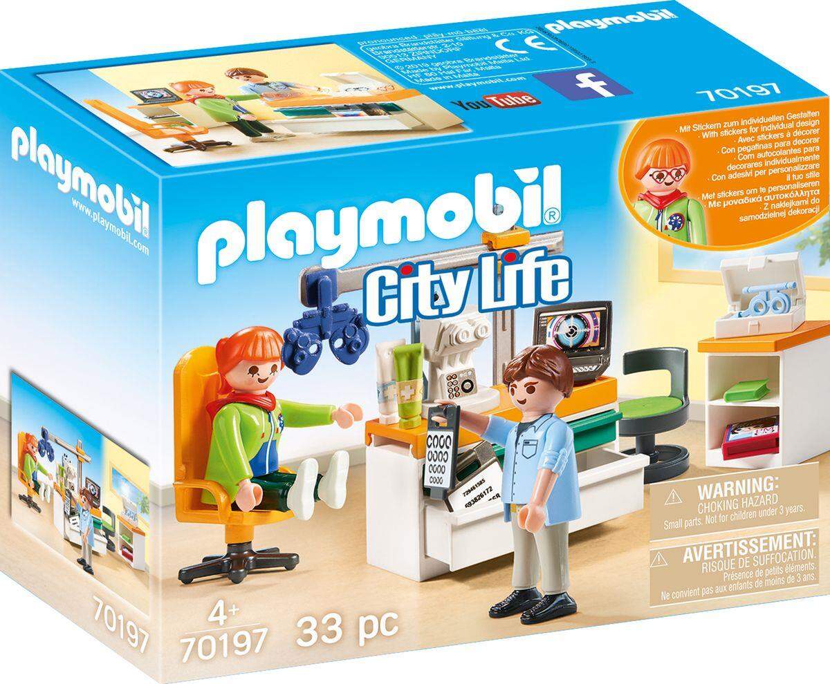 PLAYMOBIL® 70197 City Life Beim Facharzt: Augenarzt