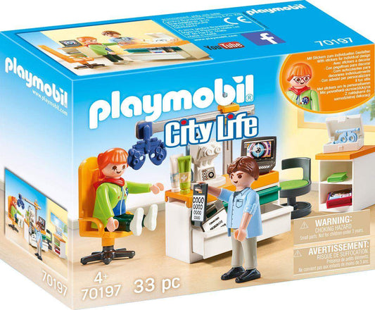 PLAYMOBIL® 70197 City Life Beim Facharzt: Augenarzt