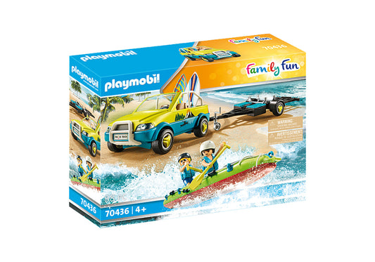 PLAYMOBIL® 70436 Family Fun Strandauto mit Kanuanhänger