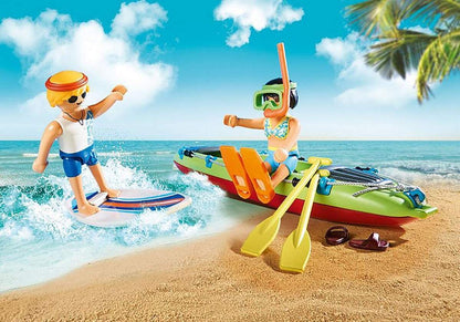 PLAYMOBIL® 70436 Family Fun Strandauto mit Kanuanhänger