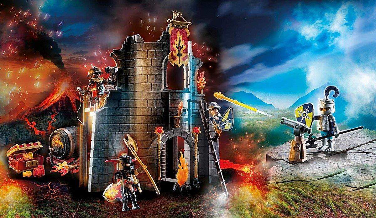 PLAYMOBIL® 70539 Novelmore Burnham Raiders Feuerruine