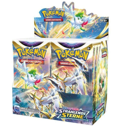 Pokemon Schwert & Schild - Strahlende Sterne Display, 36 Booster DE