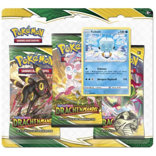 Pokemon Schwert und Schild Drachenwandel 3er Packung