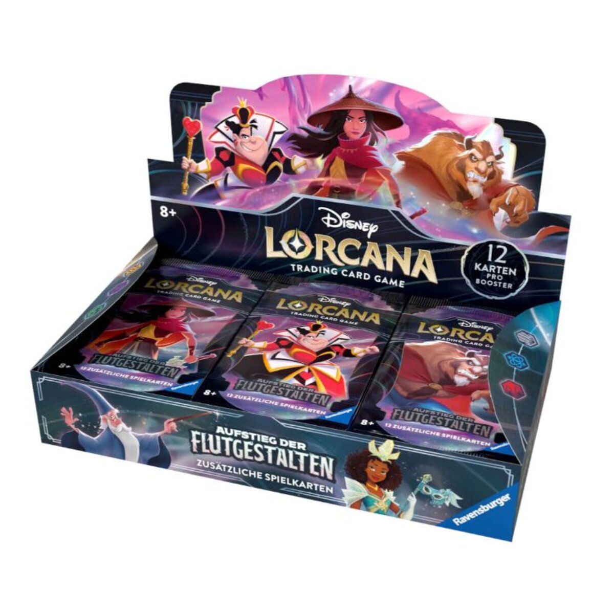 Ravensburger Disney Lorcana: Aufstieg der Flutgestalten - Display 24 Booster (Deutsch)