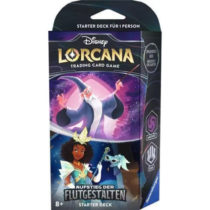 Ravensburger Disney Lorcana: Aufstieg der Flutgestalten - Starter Deck Amethyst u Stahl (DE)