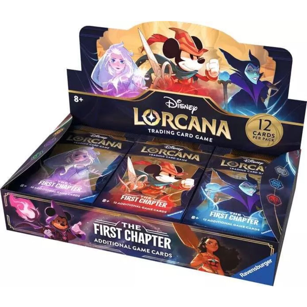 Ravensburger Disney Lorcana: Das Erste Kapitel - Display 24 Booster (Englisch)