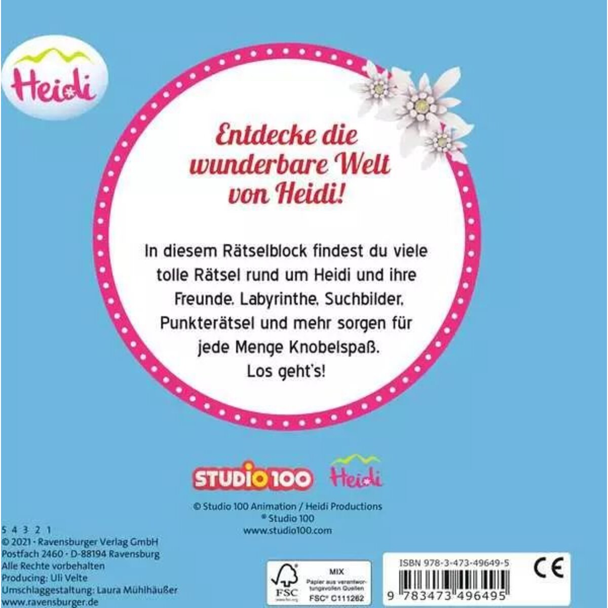 Ravensburger Heidi: Mein Rätselblock