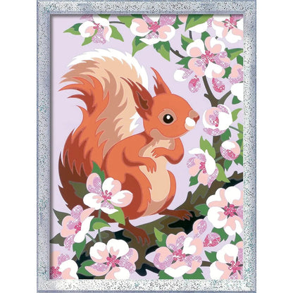 Ravensburger Malen nach Zahlen -gieriges Eichhörnchen