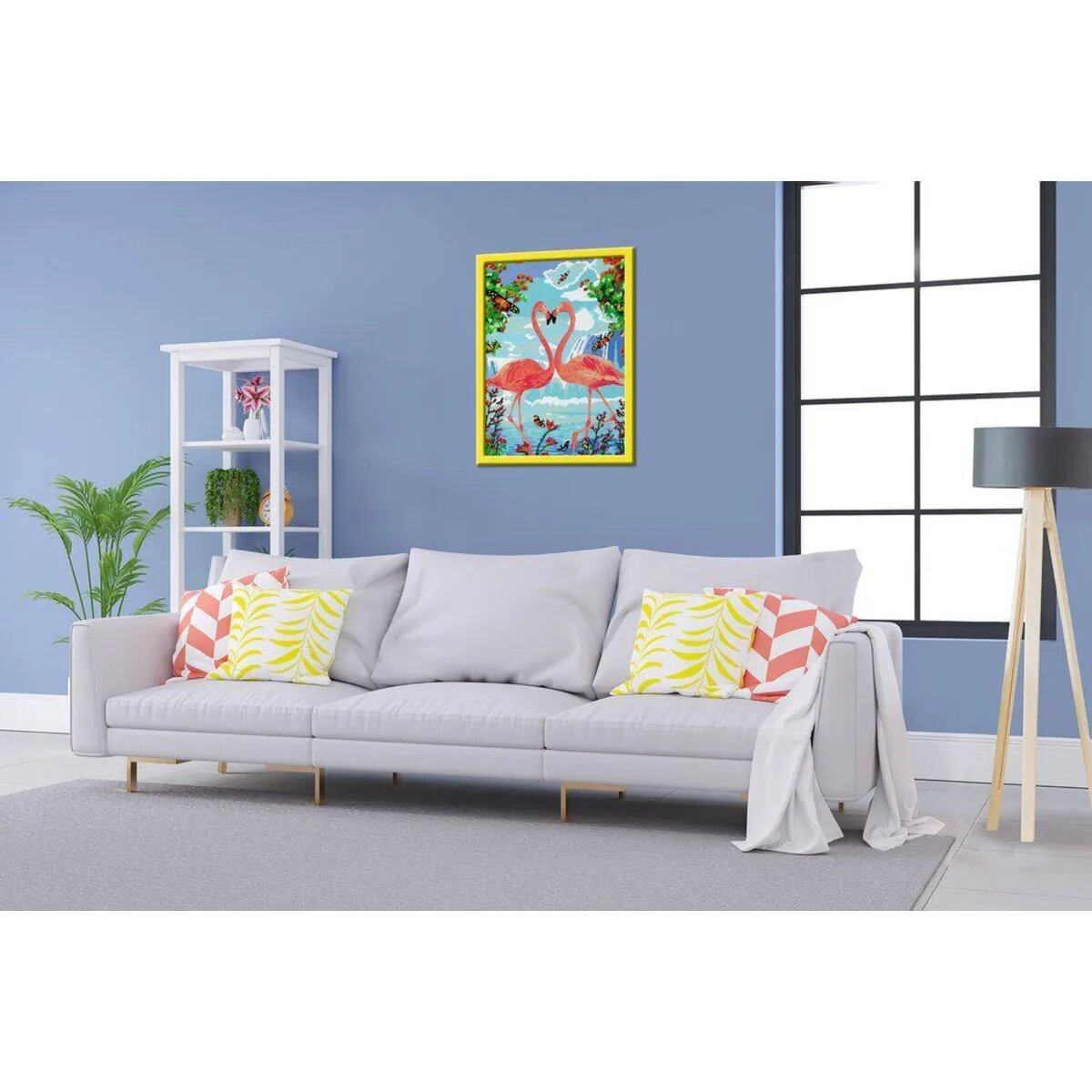 Ravensburger Malen nach Zahlen Flamingo Love