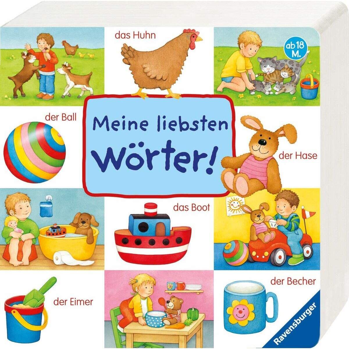 Ravensburger Meine liebsten Wörter, Pappbilderbuch