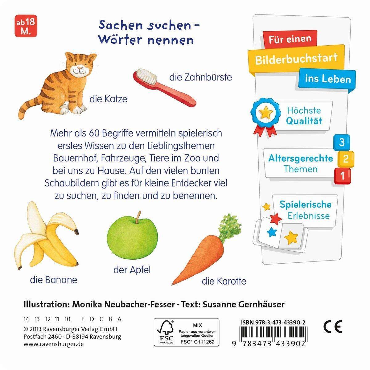 Ravensburger Meine liebsten Wörter, Pappbilderbuch