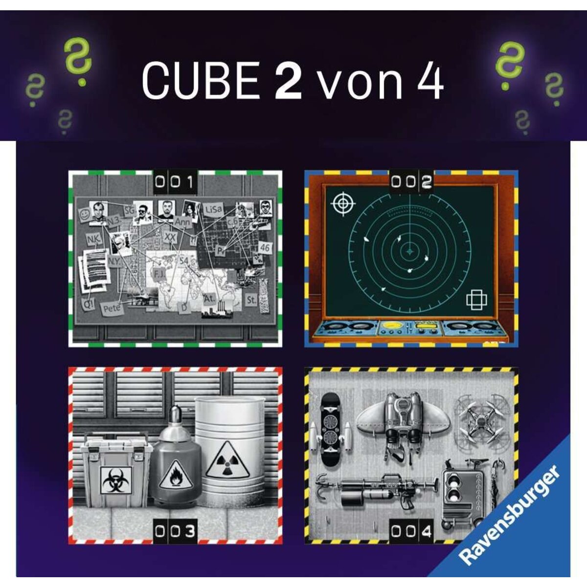 Ravensburger Mystery Cube "Die Agentenzentrale"