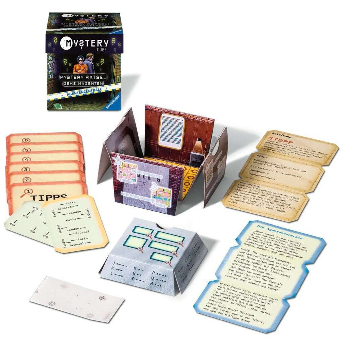 Ravensburger Mystery Cube "Die Agentenzentrale"
