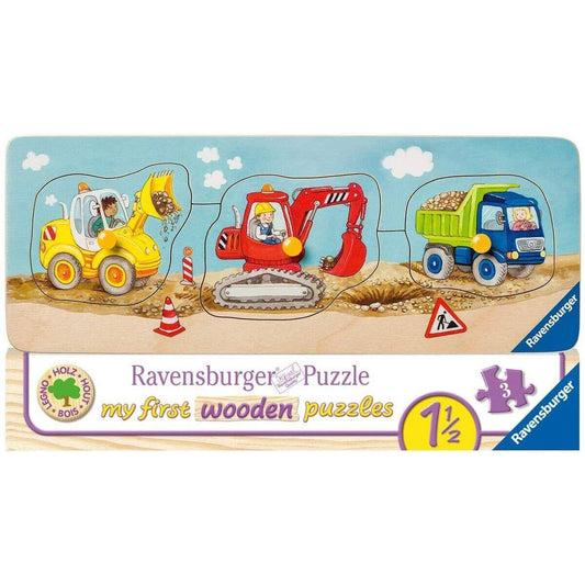 Ravensburger Puzze - Die kleine Baustelle, 3 Teile