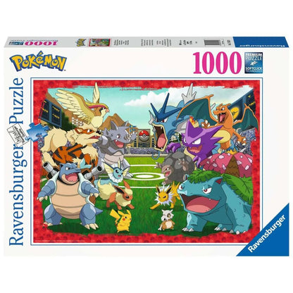Ravensburger Puzzle - Pokémon Kräftemessen, 1000 Teile