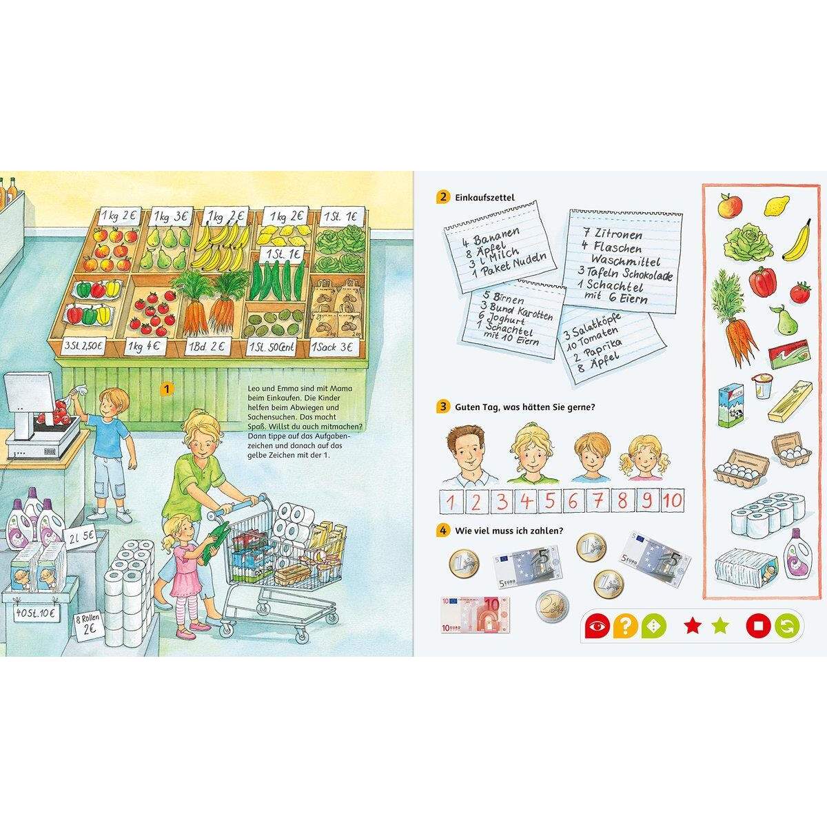Ravensburger tiptoi® Erste Zahlen (tiptoi® Mein Lern-Spiel-Abenteuer)