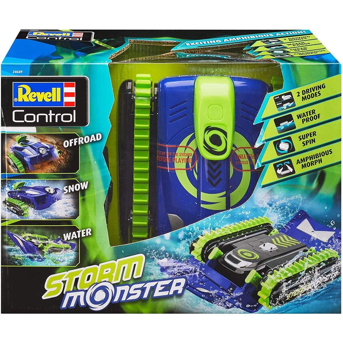 Revell Amphibienfahrzeug Stunt Car Storm Monster 2.4GHz