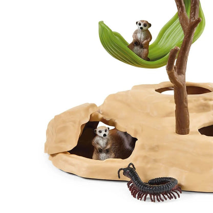 Schleich® 42530 Wild Life - Erdmännchen-Hügel (NatGeo)