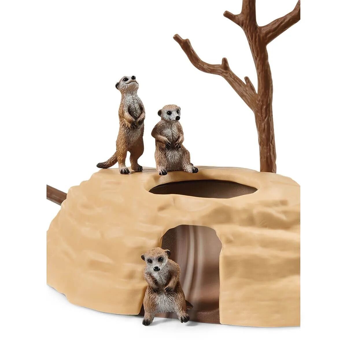 Schleich® 42530 Wild Life - Erdmännchen-Hügel (NatGeo)