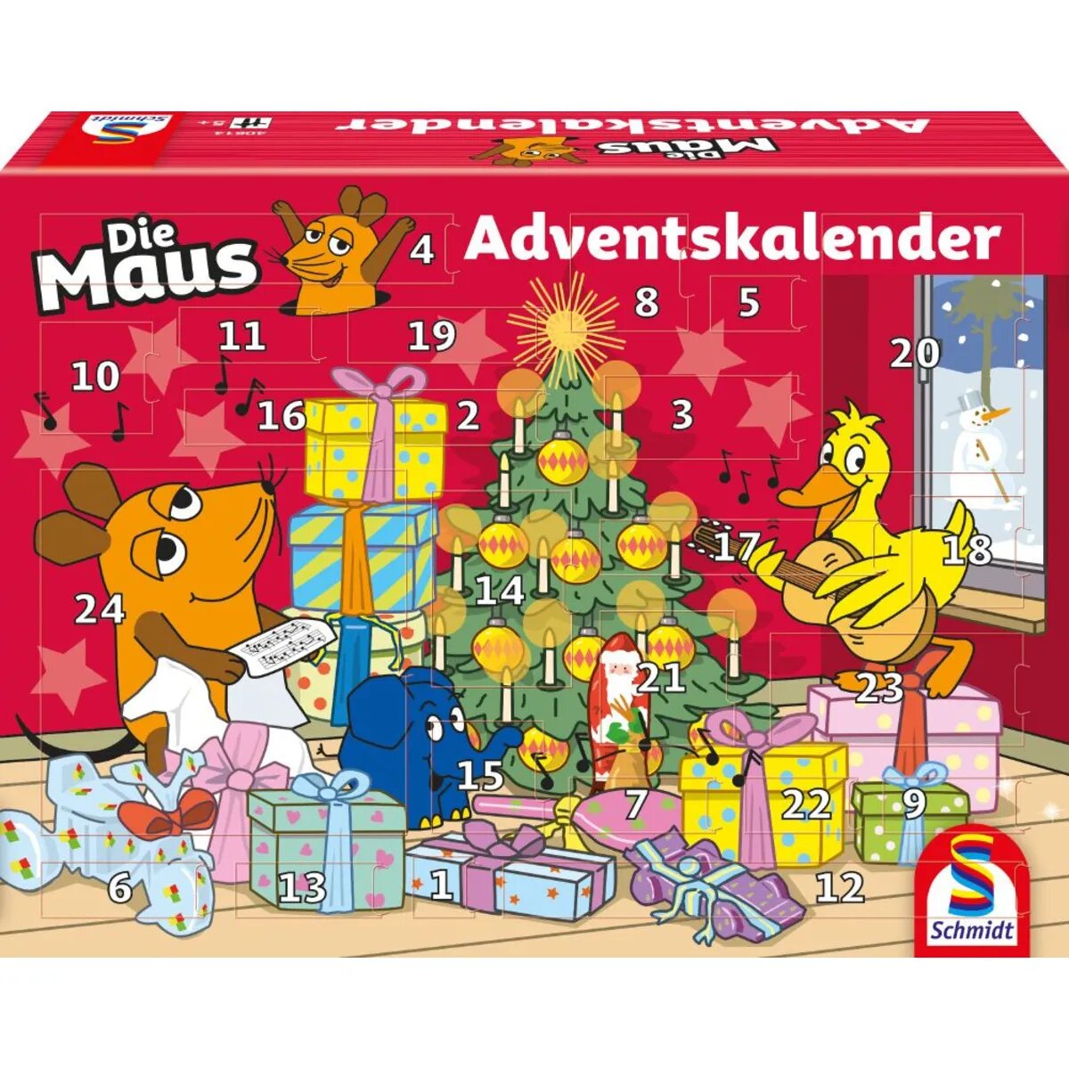 Schmidt Spiele Die Maus, Adventskalender