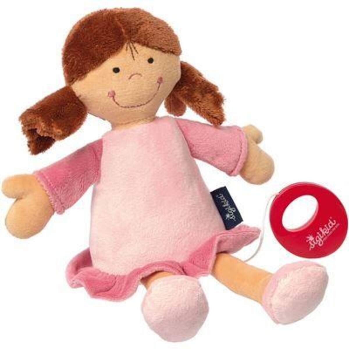 Sigikid Blue Collection Spieluhr Puppe, rosa