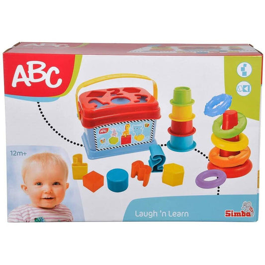 Simba ABC Baby Spielset Ringpyramide, 18 Teile