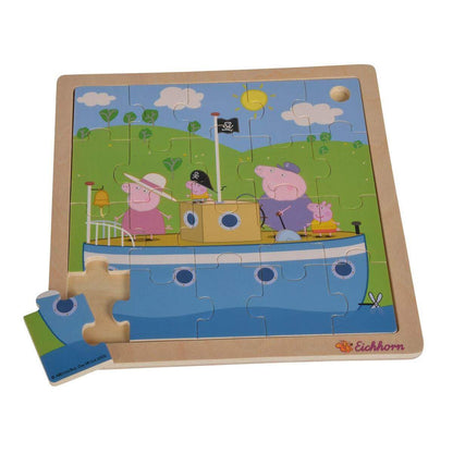Eichhorn Peppa Pig Einlegepuzzle, sortiert