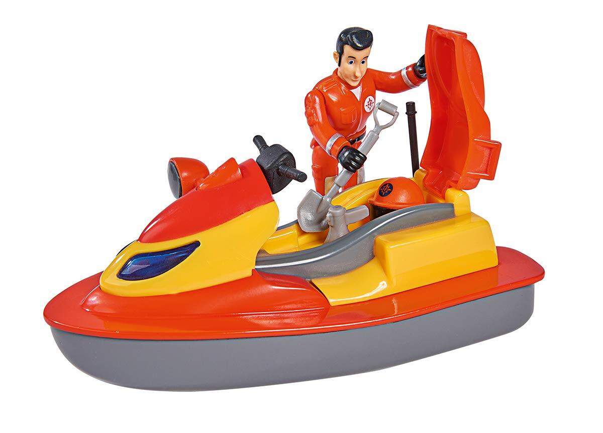 Simba Feuerwehrmann Sam Juno, Jet Ski mit Figur