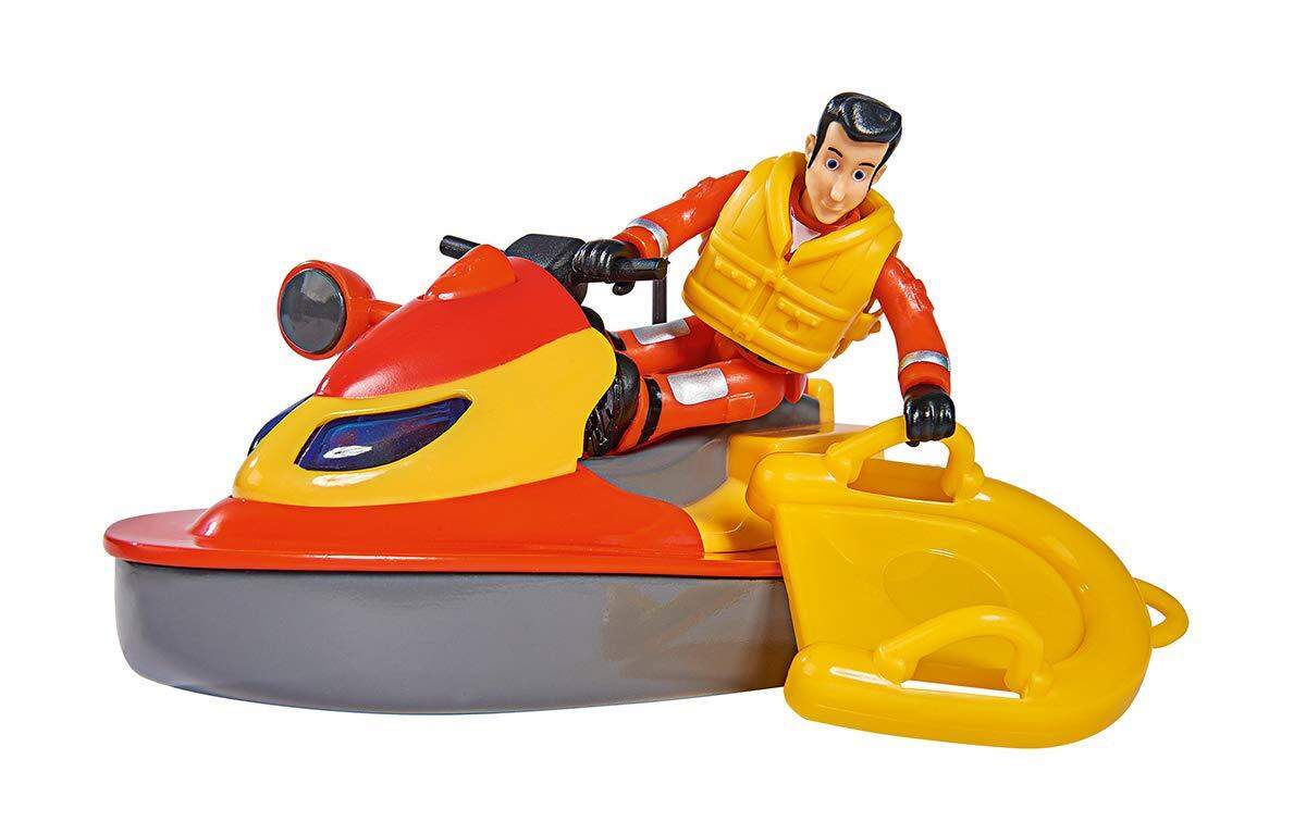 Simba Feuerwehrmann Sam Juno, Jet Ski mit Figur