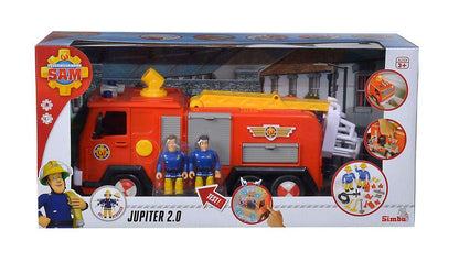 Simba Feuerwehrmann Sam Jupiter 2.0 mit 2 Figuren