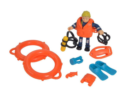 Simba Feuerwehrmann Sam Neptune Boot mit Figur