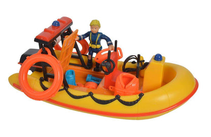 Simba Feuerwehrmann Sam Neptune Boot mit Figur