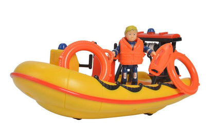 Simba Feuerwehrmann Sam Neptune Boot mit Figur