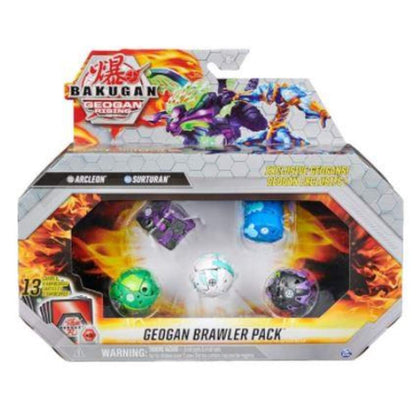 Spin Master Bakugan Rising Brawler 5er Pack, 1 Stück, 3-fach sortiert