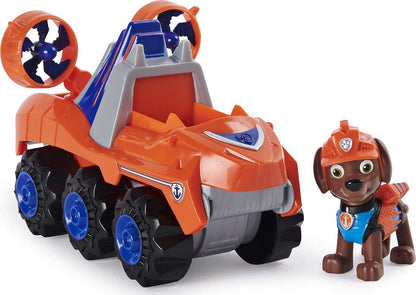 Spin Master Paw Patrol - Dino Rescue Zuma mit Deluxe Fahrzeug