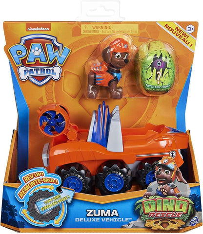 Spin Master Paw Patrol - Dino Rescue Zuma mit Deluxe Fahrzeug