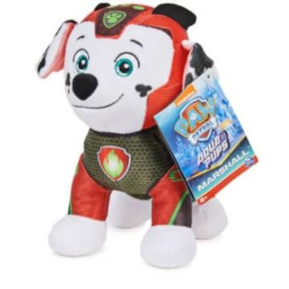 Spin Master Paw Patrol Aqua Pups Basic Plüsch 20 cm, 1 Stück, 5-fach sortiert