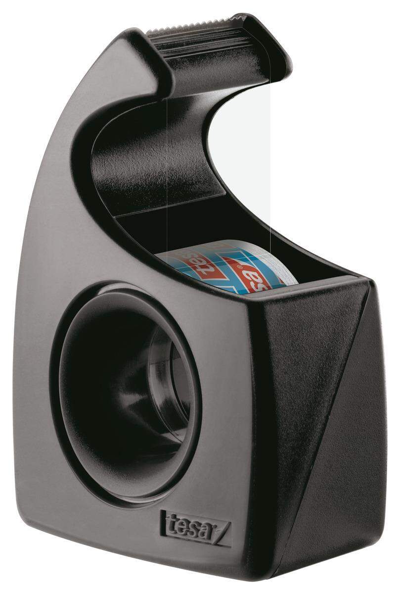 tesa Handabroller Easycut bis 19mm, schwarz