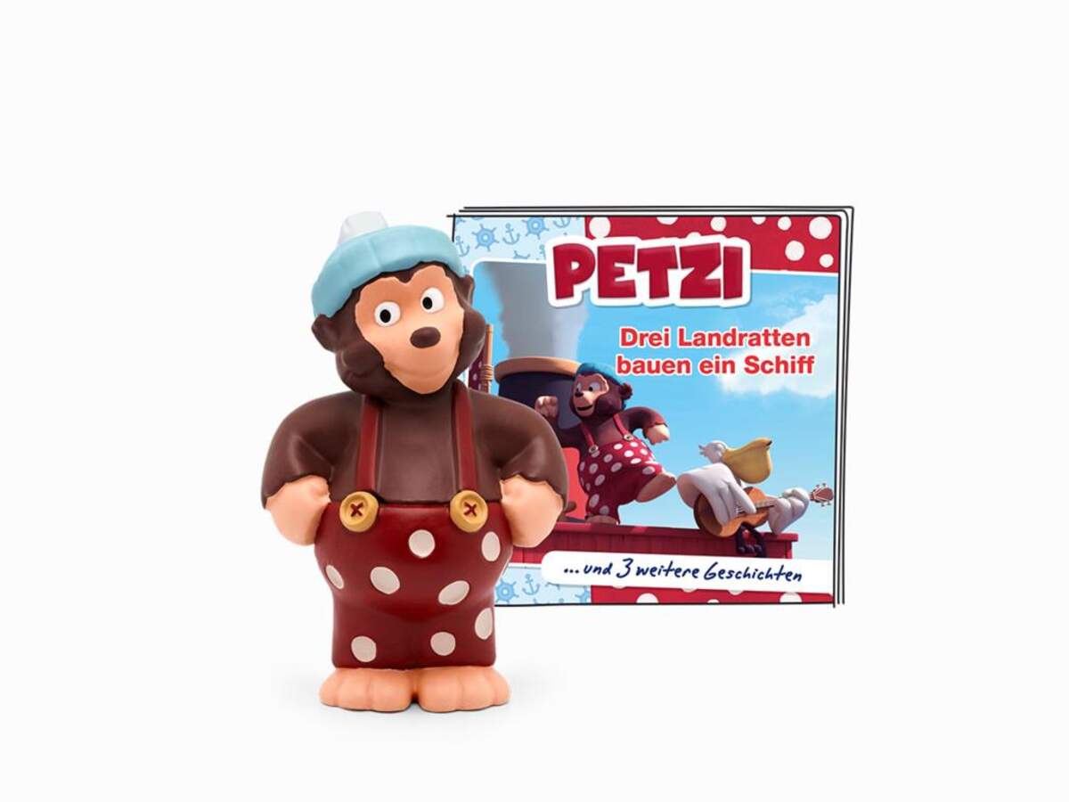 tonies® Hörfigur - Petzi Drei Landratten bauen ein Schiff