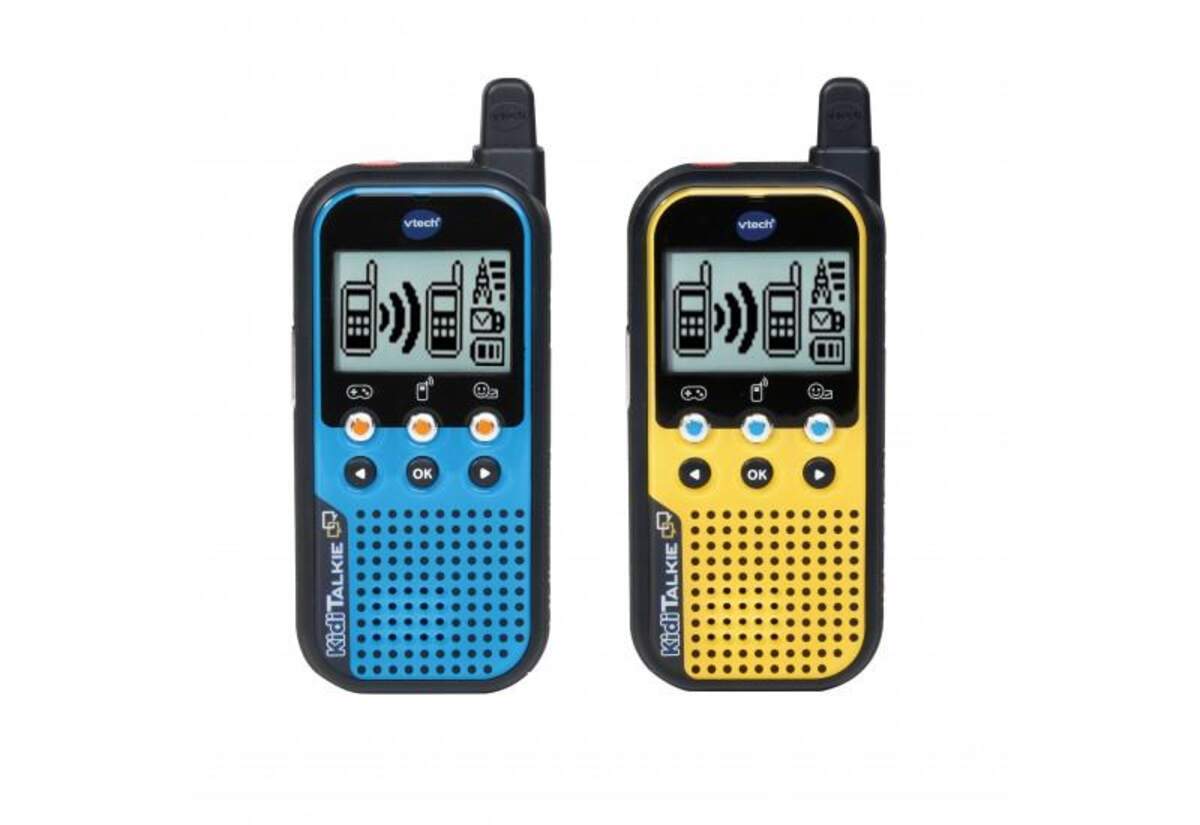 VTech KidiTalkie, 2 Stück in blau und gelb