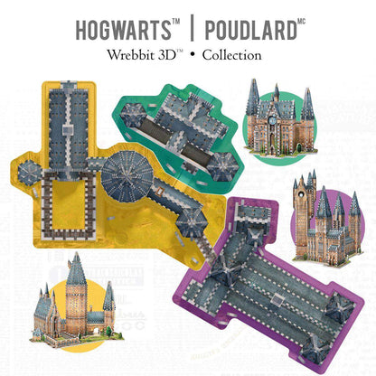 Wrebbit 3D Puzzle Harry Potter™ - Hogwarts™: Große Halle, 850 Teile