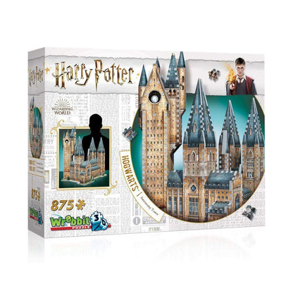 Wrebbit 3D Puzzle Harry Potter™ - Hogwarts™ Astronomieturm, 875 Teile